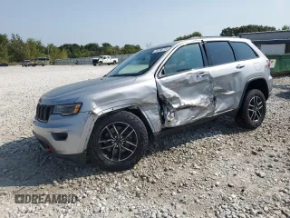 2019 Jeep Grand Cherokee Trailhawk with VIN 1C4RJFLT3KC608285, listed as a Copart auction lot 70768724 with 35,307 mi miles and Salvage title. Bid and sale history available at DreamBid. Image 1.