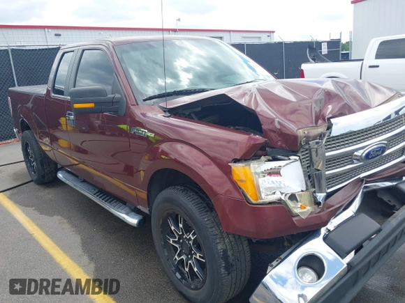 2010 Ford F-150 XL with VIN 1FTEX1C86AFC14756, listed as a IAAI auction lot 42147658 with 191,127 mi miles and . Bid and sale history available at DreamBid. Image 1.