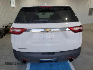 2020 Chevrolet Traverse LS with VIN 1GNERFKW8LJ314419, listed as a Copart auction lot 53646665 with 67,630 mi miles and Salvage Title. Bid and sale history available at carsss.com. Image 6.