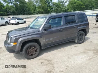 2016 Jeep Patriot Sport z VIN 1C4NJPBB0GD710416, wystawiony jako Copart lot #64180335 z przebiegiem 80 477 mil mil oraz Szkoda całkowita • Salvage title. Historia ofert i sprzedaży dostępna na DreamBid. Obrazek 1.