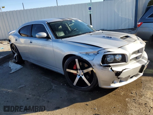 2006 Dodge Charger SRT-8 with VIN 2B3KA73W96H521111, listed as a Copart auction lot 42454845 with 146,566 mi miles and Non Repairable. Bid and sale history available at DreamBid. Image 4.