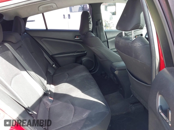 2018 Toyota Prius Two with VIN JTDKBRFU4J3060140, listed as a IAAI auction lot 41703144 with 111,829 mi miles. Bid and sale history available at carsss.com. Image 8.