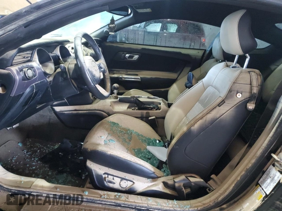 2017 Ford Mustang EcoBoost with VIN 1FA6P8TH9H5236561, listed as a Copart auction lot 46331885 with 40,640 mi miles and Salvage Title. Bid and sale history available at carsss.com. Image 7.