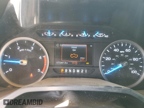 2017 Ford F-350 Platinum with VIN 1FT8W3BT8HEC21001, listed as a Copart auction lot 49862375 with 177,267 mi miles and Salvage Title. Bid and sale history available at DreamBid. Image 9.
