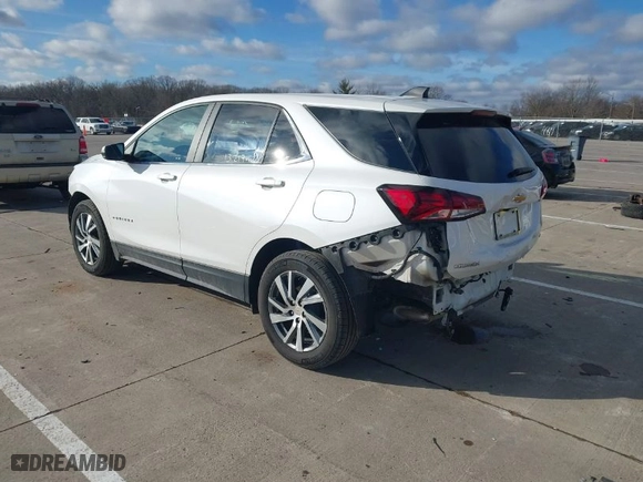 2024 Chevrolet Equinox LT with VIN 3GNAXKEG1RS154232, listed as a IAAI auction lot 41484999 with 13,219 mi miles. Bid and sale history available at carsss.com. Image 3.