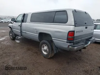 2000 Dodge Ram 2500 with VIN 1B7KF23W0YJ126951, listed as a IAAI auction lot 41802970 with 179,644 mi miles. Bid and sale history available at carsss.com. Image 3.