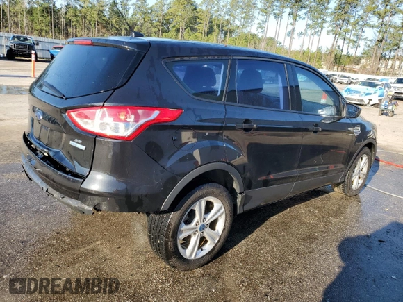 2014 Ford Escape S with VIN 1FMCU0F7XEUD14465, listed as a Copart auction lot 48745145 with 105,523 mi miles and Salvage Title. Bid and sale history available at carsss.com. Image 3.