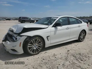 2017 BMW 4 Series 430i z VIN WBA4F7C36HG787941, wystawiony jako Copart lot #53508105 z przebiegiem 141 324 mil mil oraz Szkoda całkowita • Salvage title. Historia ofert i sprzedaży dostępna na DreamBid. Obrazek 1.