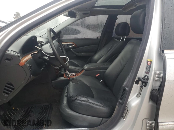 2004 Mercedes-Benz S-Class 4.3L with VIN WDBNG70J34A388195, listed as a Copart auction lot 44254255 with 0 mi miles and Salvage Title. Bid and sale history available at carsss.com. Image 7.