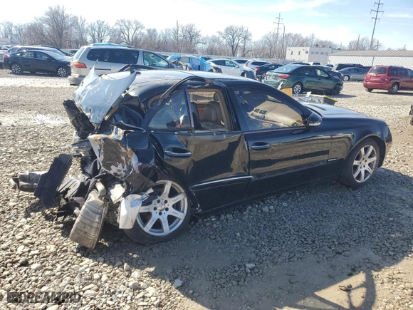 2008 Mercedes-Benz E-Class Luxury 3.5L with VIN WDBUF87X58B213705, listed as a Copart auction lot 47166685 with 0 mi miles and Salvage Title. Bid and sale history available at carsss.com. Image 3.