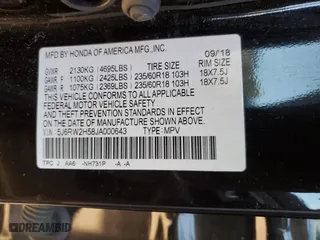 2018 Honda CR-V EX with VIN 5J6RW2H58JA000643, listed as a Copart auction lot 53143165 with 92,613 mi miles and Salvage Title. Bid and sale history available at carsss.com. Image 15.