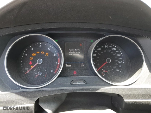 2021 Volkswagen Tiguan S with VIN 3VV1B7AX3MM025109, listed as a Copart auction lot 55198384 with 44,558 mi miles and Salvage Title. Bid and sale history available at carsss.com. Image 9.