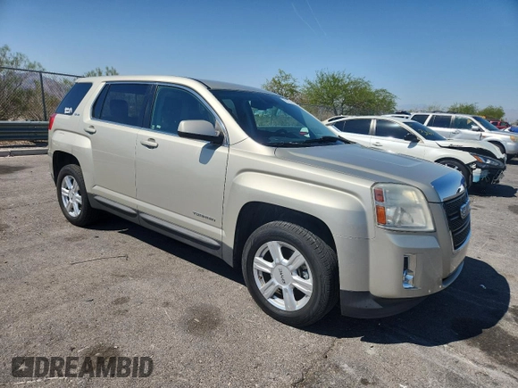 2014 GMC Terrain SLE with VIN 2GKALMEK6E6159167, listed as a Copart auction lot 60570435 with 63,768 mi miles and Salvage title. Bid and sale history available at DreamBid. Image 4.