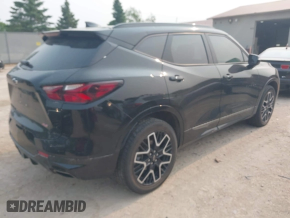 2022 Chevrolet Blazer RS с VIN 3GNKBKRS5NS181607, выставлен на аукционе IAAI как лот 42323855 с пробегом 55 713 миль миль и . История ставок и продаж доступна на DreamBid. Изображение 4.