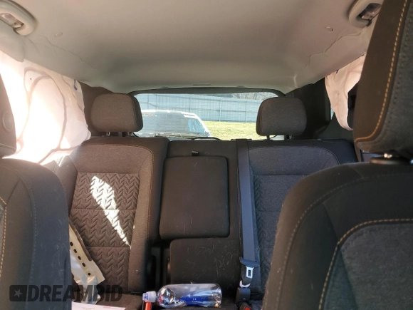 2022 Chevrolet Equinox LT with VIN 3GNAXTEV0NL135275, listed as a Copart auction lot 48739445 with 58,675 mi miles and Salvage Title. Bid and sale history available at carsss.com. Image 10.