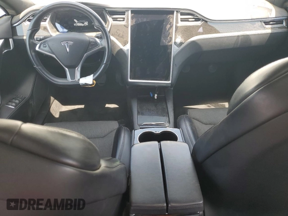 2017 Tesla Model S 60 with VIN 5YJSA1E16HF198903, listed as a Copart auction lot 60601565 with Not provided miles and Clean title. Bid and sale history available at DreamBid. Image 8.