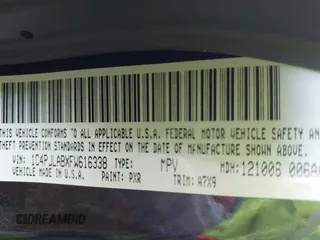2015 Jeep Cherokee Sport с VIN 1C4PJLABXFW616338, выставлен на аукционе IAAI как лот 42736792 с пробегом 114 206 миль миль и . История ставок и продаж доступна на DreamBid. Изображение 9.