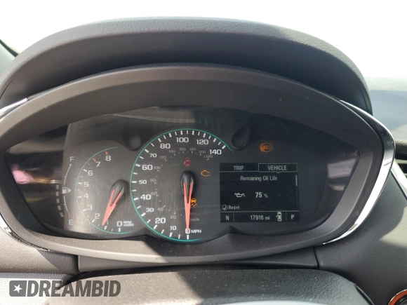 2022 Chevrolet Trax LT z VIN KL7CJLSM9NB562578, wystawiony jako Copart lot #53083895 z przebiegiem 17 916 mil mil oraz Szkoda całkowita • Salvage title. Historia ofert i sprzedaży dostępna na DreamBid. Obrazek 9.
