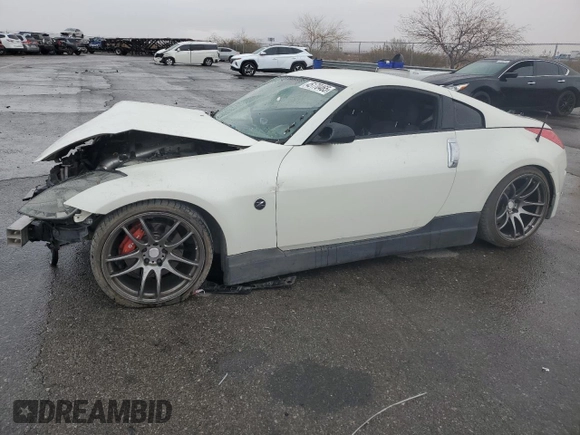2004 Nissan 350Z Enthusiast with VIN JN1AZ34D94M102763, listed as a Copart auction lot 45170465 with 132,133 mi miles and Salvage Title. Bid and sale history available at DreamBid. Image 1.