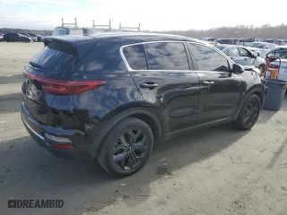 2022 Kia Sportage LX with VIN KNDPM3AC8N7947167, listed as a Copart auction lot 85908844 with 125,727 mi miles and Salvage Title. Bid and sale history available at carsss.com. Image 3.