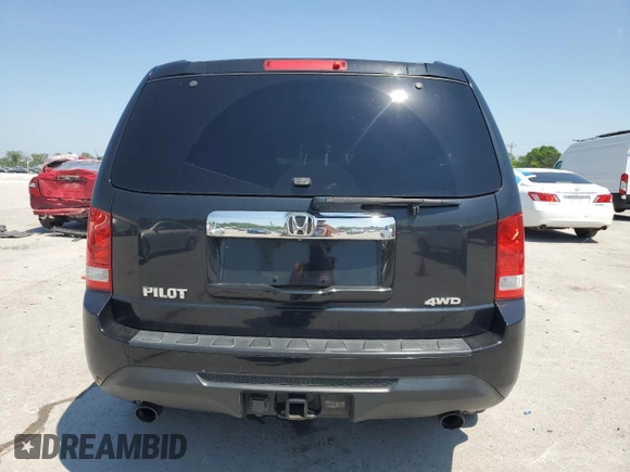 2012 Honda Pilot EX-L with VIN 5FNYF4H73CB071743, listed as a Copart auction lot 54889195 with 246,009 mi miles and Clean Title. Bid and sale history available at carsss.com. Image 6.