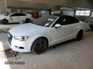 2015 Audi A3 1.8T Premium with VIN WAU6CLFF2F1038702, listed as a Copart auction lot 43810135 with 0 mi miles and Clean Title. Bid and sale history available at carsss.com. Image 1.