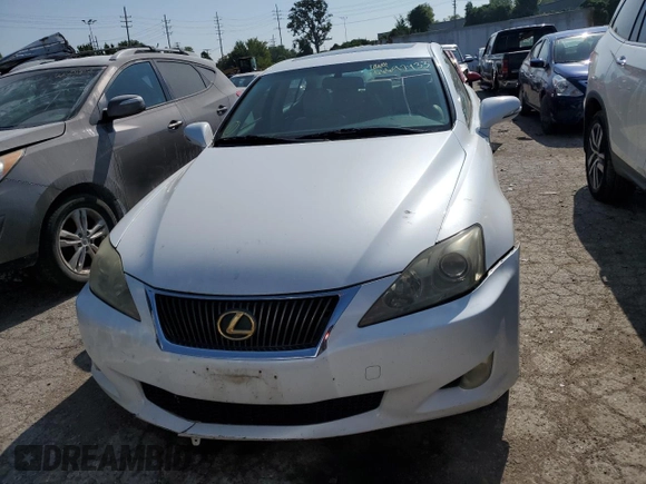 2009 Lexus IS 250 with VIN JTHCK262295033317, listed as a Copart auction lot 52305374 with 173,969 mi miles and Non Repairable. Bid and sale history available at DreamBid. Image 5.