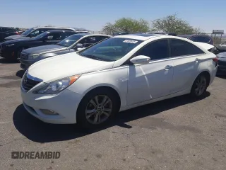 2013 Hyundai Sonata Limited with VIN 5NPEC4AC1DH558039, listed as a Copart auction lot 57828445 with 91,101 mi miles and Salvage title. Bid and sale history available at DreamBid. Image 1.