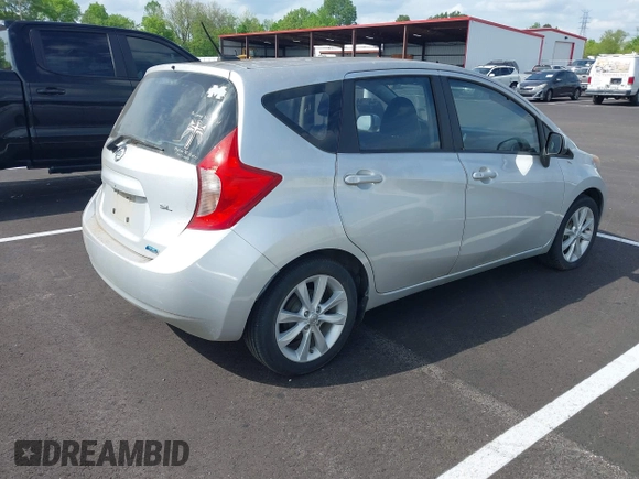 2014 Nissan Note S Plus with VIN 3N1CE2CP5EL374894, listed as a IAAI auction lot 42095930 with 121,826 mi miles and . Bid and sale history available at DreamBid. Image 4.