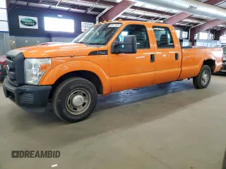2012 Ford F-250 XL with VIN 1FT7W2A60CEB62164, listed as a Copart auction lot 62677155 with 243,849 mi miles and Clean title. Bid and sale history available at DreamBid. Image 1.