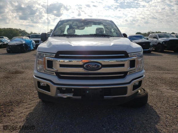 2019 Ford F-150 XL with VIN 1FTMF1C52KKD92385, listed as a Copart auction lot 83592474 with 68,111 mi miles and Salvage Title. Bid and sale history available at carsss.com. Image 5.