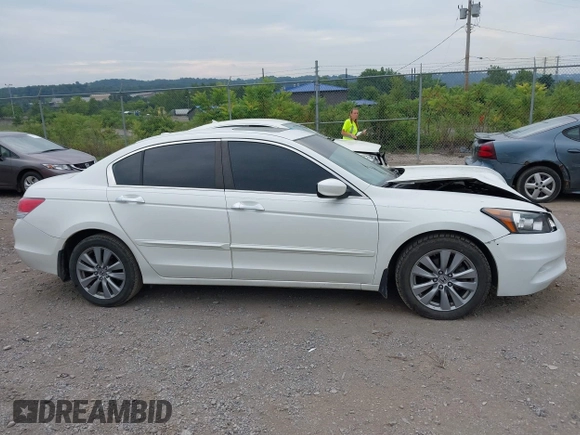 2011 Honda Accord EX-L with VIN 1HGCP3F80BA030444, listed as a IAAI auction lot 42728258 with 84,085 mi miles and . Bid and sale history available at DreamBid. Image 12.