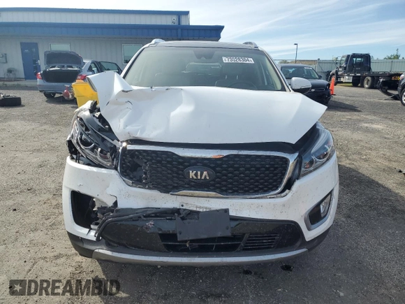 2018 Kia Sorento EX with VIN 5XYPHDA51JG395911, listed as a Copart auction lot 73528304 with 100,131 mi miles and Non Repairable. Bid and sale history available at carsss.com. Image 5.