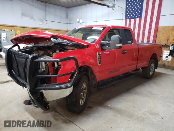 2022 Ford F-250 XL with VIN 1FT7X2B60NEE34632, listed as a Copart auction lot 79428514 with 50,930 mi miles and Non Repairable. Bid and sale history available at DreamBid. Image 1.