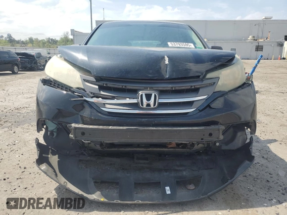 2014 Honda CR-V LX with VIN 2HKRM3H34EH510910, listed as a Copart auction lot 53793595 with 158,613 mi miles and Salvage Title. Bid and sale history available at carsss.com. Image 5.