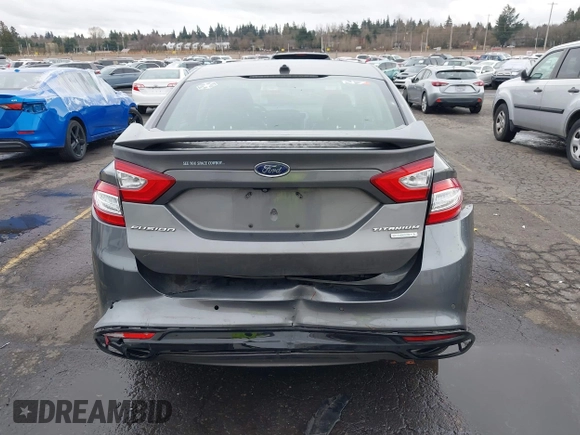 2014 Ford Fusion Titanium with VIN 3FA6P0K9XER271369, listed as a IAAI auction lot 41622854 with 187,471 mi miles. Bid and sale history available at carsss.com. Image 6.