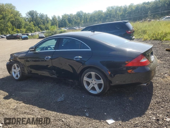 2007 Mercedes-Benz CLS-Class 5.5L with VIN WDDDJ72X17A086849, listed as a Copart auction lot 70840064 with 103,631 mi miles and Salvage Title. Bid and sale history available at carsss.com. Image 2.