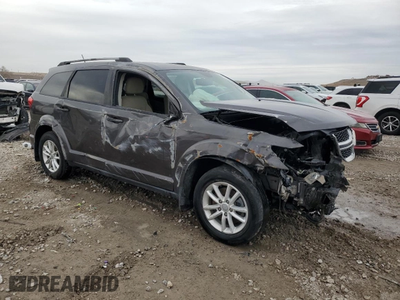 2017 Dodge Journey SXT z VIN 3C4PDDBG0HT609804, wystawiony jako Copart lot #42977015 z przebiegiem 110 450 mil mil oraz Szkoda całkowita • Salvage title. Historia ofert i sprzedaży dostępna na DreamBid. Obrazek 4.