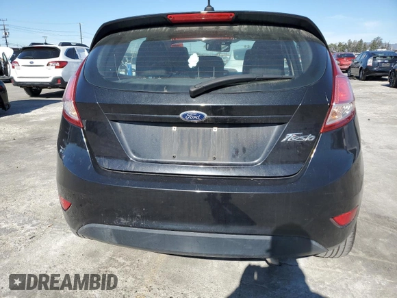 2015 Ford Fiesta S with VIN 3FADP4TJ3FM203565, listed as a Copart auction lot 44848885 with 122,248 mi miles and Salvage title. Bid and sale history available at DreamBid. Image 6.