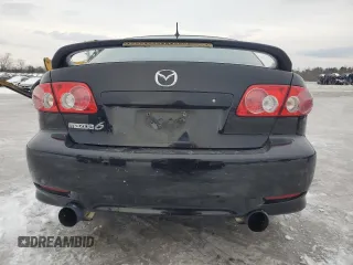 2005 Mazda 6 Sport S with VIN 1YVHP80D155M71207, listed as a Copart auction lot 41487445 with 236,990 mi miles and Salvage Title. Bid and sale history available at DreamBid. Image 6.