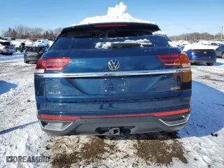 2020 Volkswagen Atlas Cross Sport 3.6L V6 SEL with VIN 1V2ME2CA8LC219017, listed as a Copart auction lot 87255214 with 46,857 mi miles and Salvage Title. Bid and sale history available at carsss.com. Image 6.