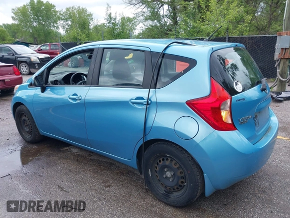 2014 Nissan Note SV with VIN 3N1CE2CP4EL390259, listed as a IAAI auction lot 42186557 with 121,304 mi miles and . Bid and sale history available at DreamBid. Image 3.