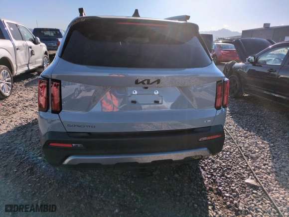 2023 Kia Sorento X-Line SX Prestige with VIN 5XYRKDLF7PG164973, listed as a Copart auction lot 48480635 with 22,274 mi miles and Salvage Title. Bid and sale history available at carsss.com. Image 6.