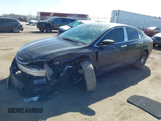 2015 Chrysler 200 C with VIN 1C3CCCCB3FN575678, listed as a IAAI auction lot 41765454 with 86,187 mi miles. Bid and sale history available at carsss.com. Image 17.