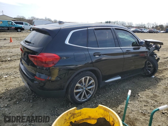 2019 BMW X3 xDrive30i with VIN 5UXTR9C5XKLP84444, listed as a Copart auction lot 52254985 with 0 mi miles and Clean Title. Bid and sale history available at carsss.com. Image 3.