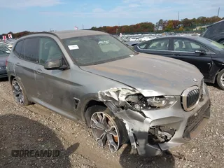 2020 BMW X3 M Competition z VIN 5YMTS0C02L9B57221, wystawiony jako IAAI lot #40656641 z przebiegiem Nie podano mil oraz . Historia ofert i sprzedaży dostępna na DreamBid. Obrazek 1.