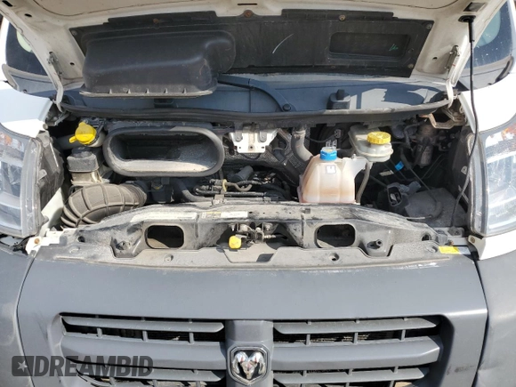 2017 Ram ProMaster Cargo with VIN 3C6TRVNG4HE538958, listed as a Copart auction lot 57314824 with 330,615 mi miles and Clean Title. Bid and sale history available at carsss.com. Image 11.