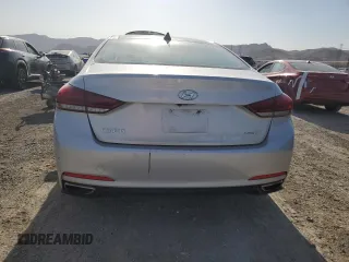 2015 Hyundai Genesis 3.8L with VIN KMHGN4JE3FU082319, listed as a Copart auction lot 66037664 with 70,270 mi miles and Salvage Title. Bid and sale history available at carsss.com. Image 6.