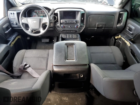2017 Chevrolet Silverado 1500 LT with VIN 3GCPCREC8HG141600, listed as a Copart auction lot 43753515 with 0 mi miles and Salvage Title. Bid and sale history available at carsss.com. Image 8.