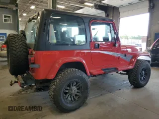 1994 Jeep Wrangler with VIN 1J4FY29SXRP458257, listed as a Copart auction lot 61340525 with 92,004 mi miles and Clean title. Bid and sale history available at DreamBid. Image 3.